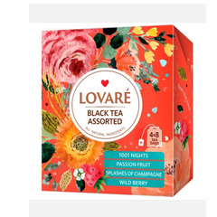 Black Tea Assortment Lovare 64g