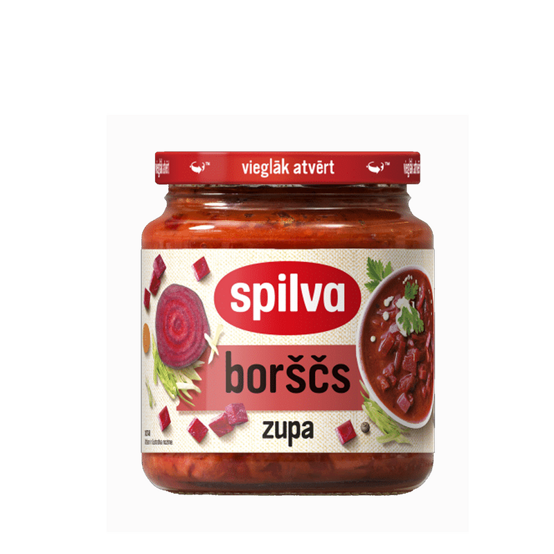 Soup Borscht Spilva 580ml