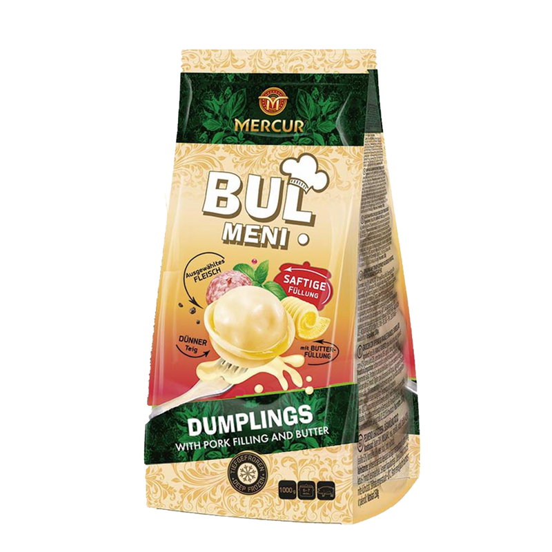 Dumplings With Pork And Butter Bulmeni Mercur 1kg