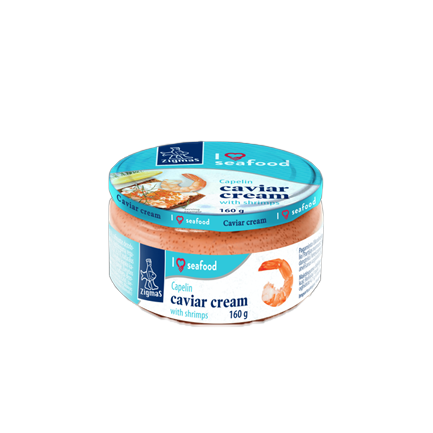 Caviar Cream with Shrimps Zigmas 180g