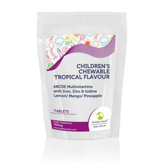 Multivitamins Children’s Tropical ABCDE 30 Tablets Healthy Mood