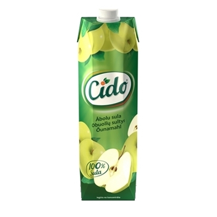 Apple Juice Cido 100% 1L