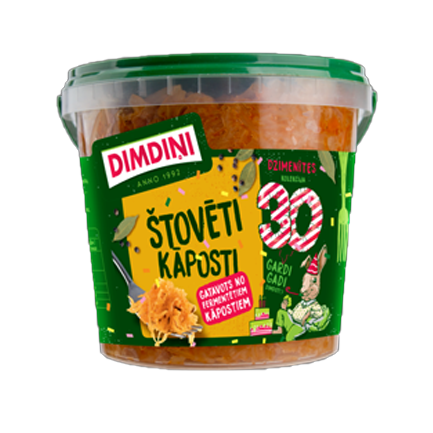 Stewed Sauerkraut German Style Dimdini 700g