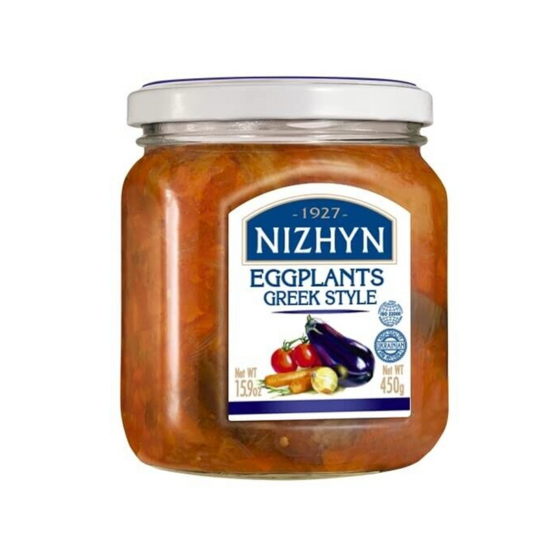 Eggplant Greek Style Nizhyn 450g