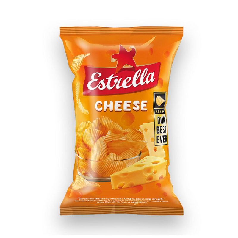 Cheese Crisps Estrella 130g