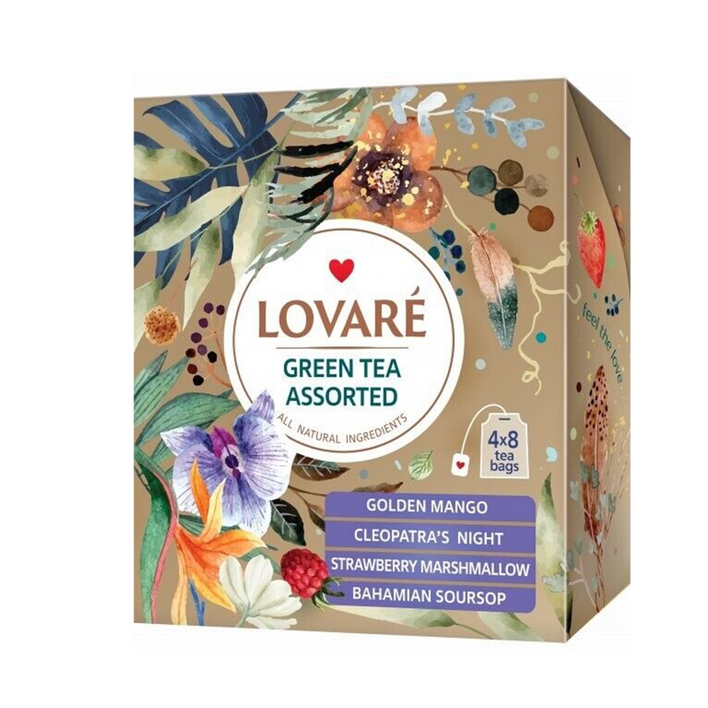 Green Tea Assortment Lovare 48g