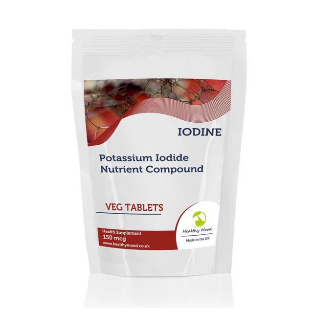 Iodine Potassium 150mcg 30 Tablets Healthy Mood