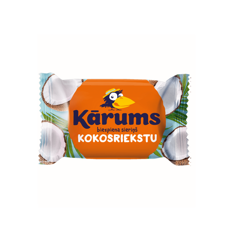 Glazed Curd Cheese Bar Coconut Karums 45g