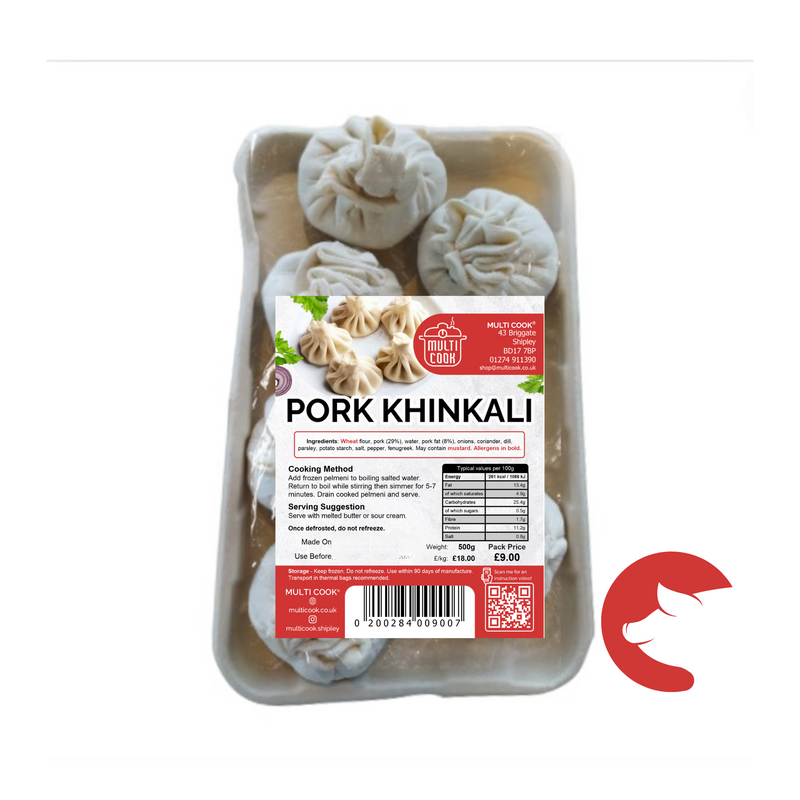 Pork Khinkali Multi Cook ~400g