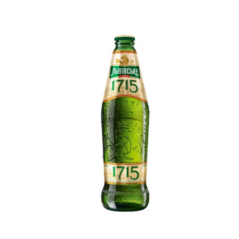 Beer Lvivske 1715 4.5% Alc. 0.45L