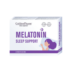 Melatonin Sleep Support 20 Tablets Golden Pharm