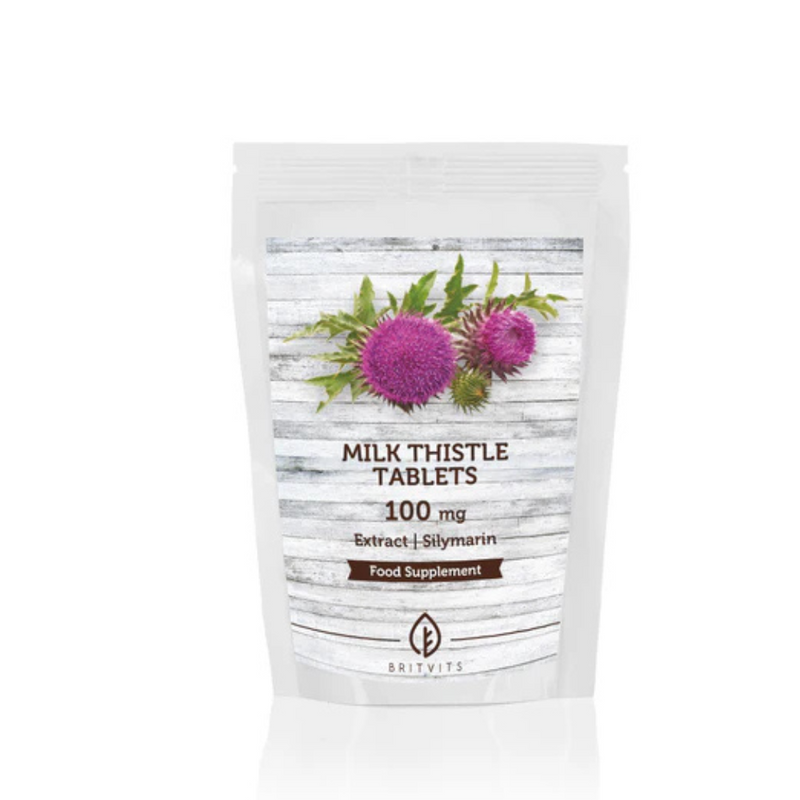 Milk Thistle 100mg 30 Tablets BritVits