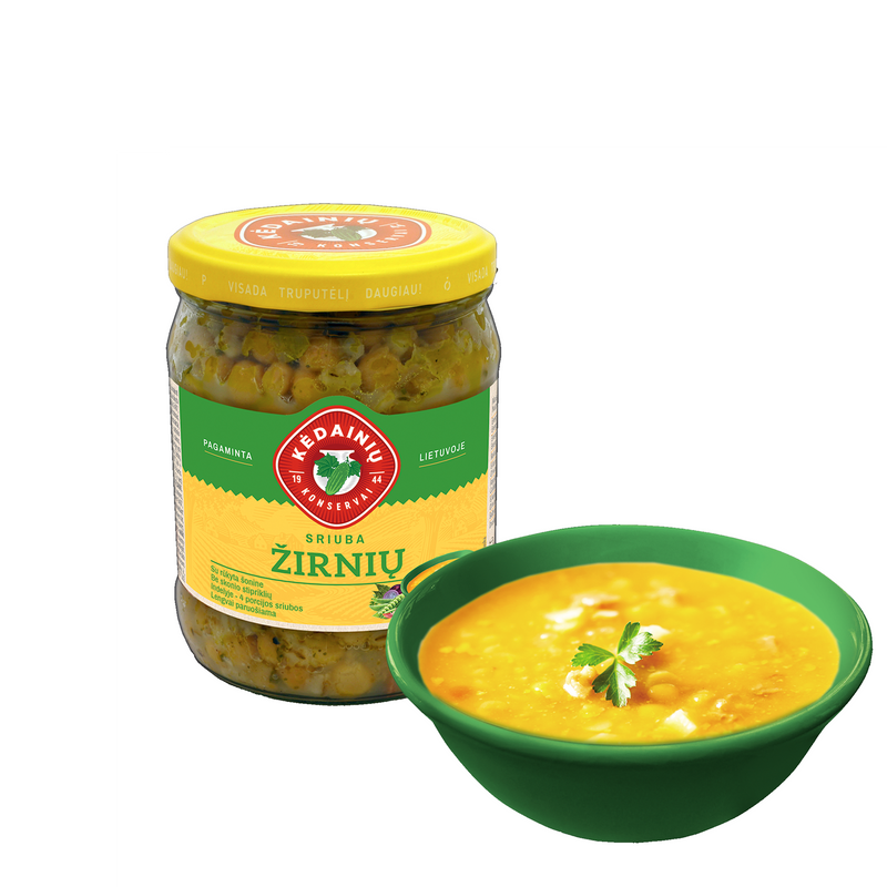 Peas Soup with Smoked Flank Kedainiu 500ml