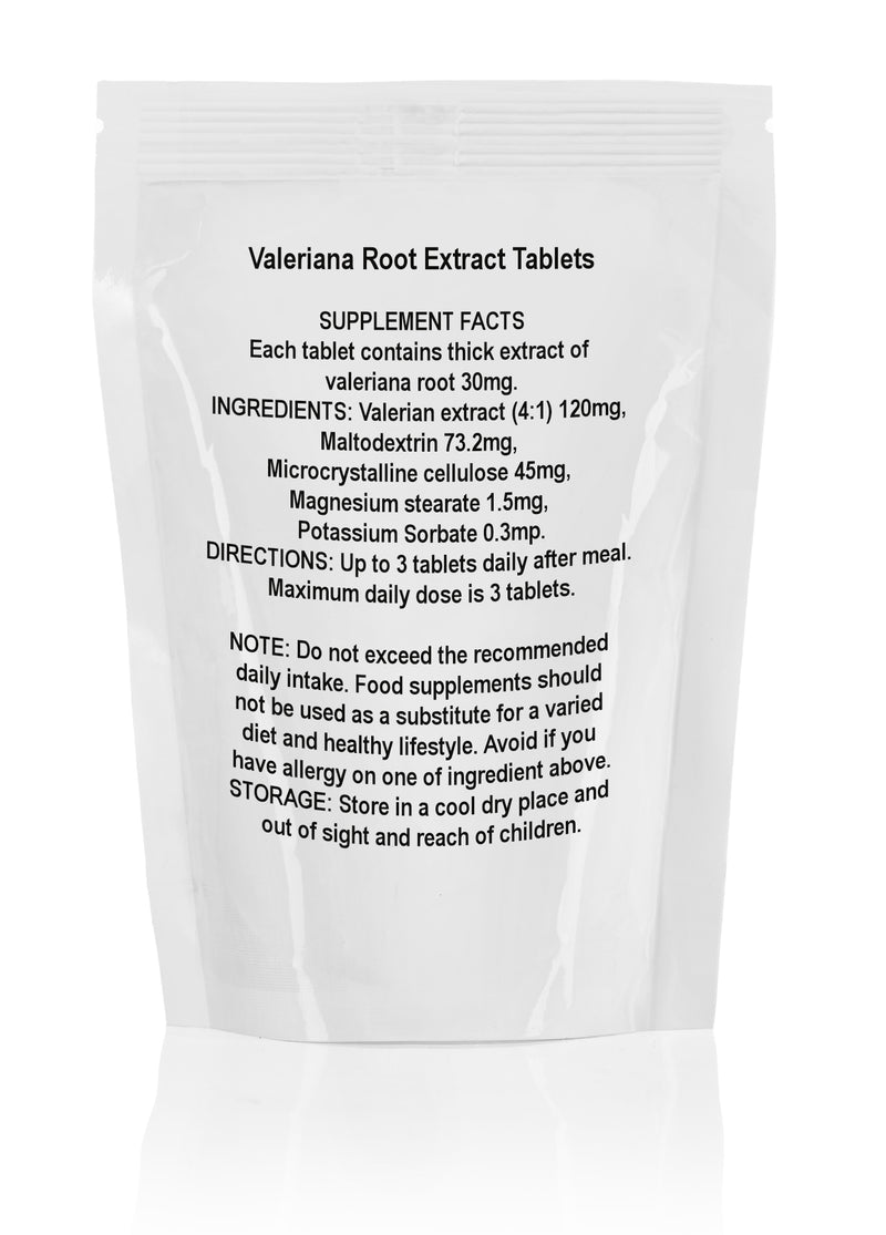 Valeriana Root Extract x30 Tablets