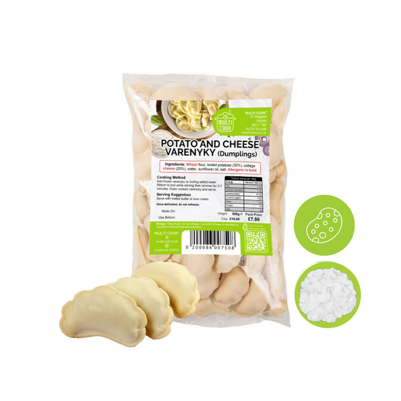 Potato & Cheese Varenyky Multi Cook 500g