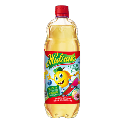 Soft Drink Zhivchik Apple 2L